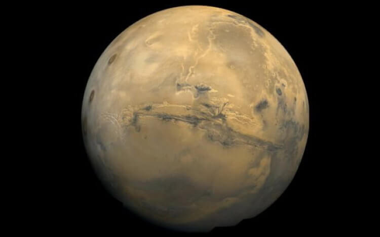 Долина Маринера. Долина Маринера — гигантская система марсианских каньонов, названная шрамом Марса. Фото.