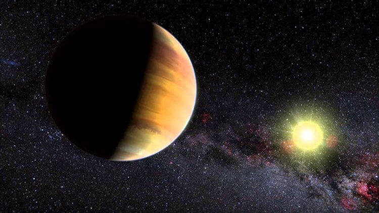 Как открытие экзопланет изменило мир. Экзопланета 51 Pegasi b в представлении художника. Фото.