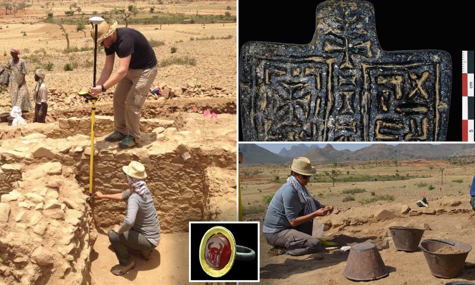 Ученый из мондштата откопал древнюю каменную