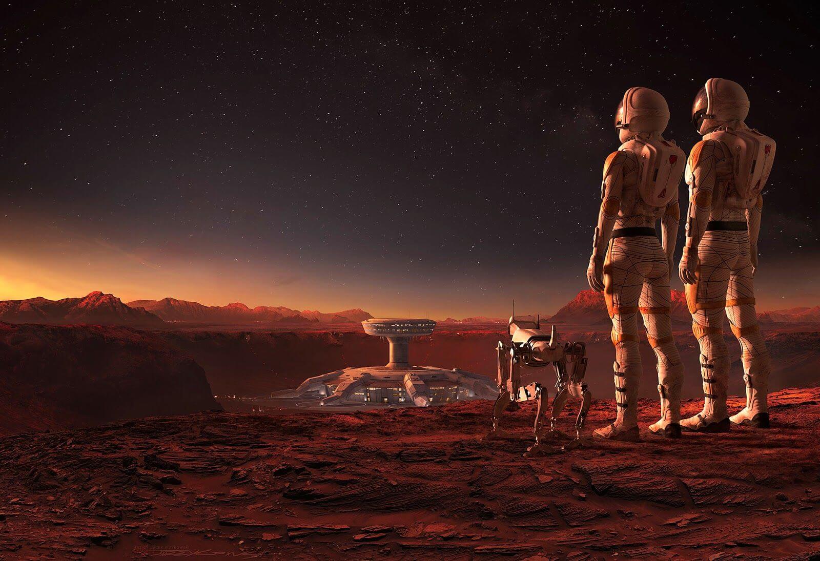 Можно ли человеку колонизировать Солнечную систему? Развитие новых технологий может привести к миграции человечества во все более отдаленные места Млечного Пути. Фото.