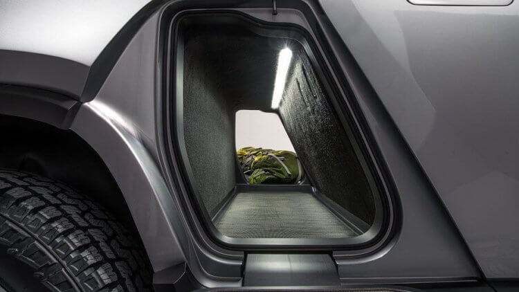 Интересное решение для багажника. Фото.