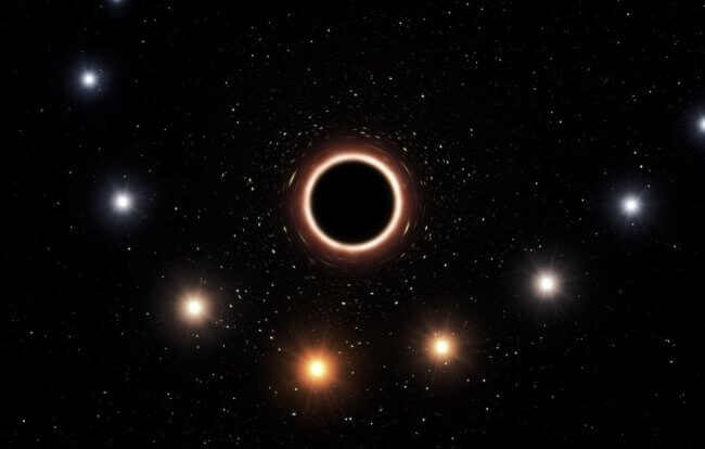 #видео | Что скрывают звезды, вращающиеся вокруг сверхмассивной черной дыры в центре нашей галактики? Фото.