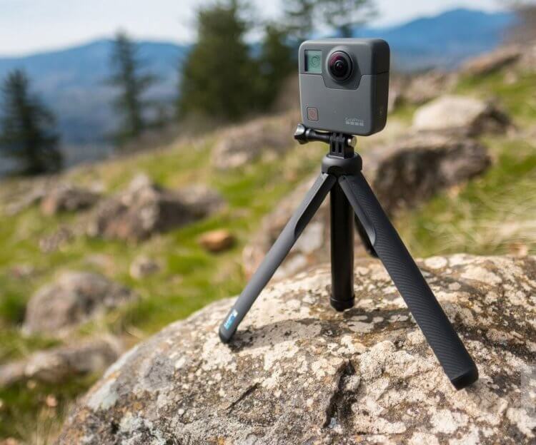 Обзор GoPro Max. Так выглядела камере GoPro Fusion. Фото.