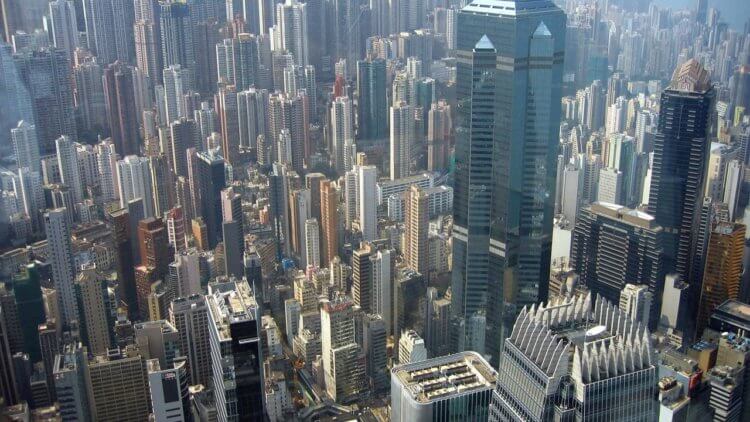 Может ли весь мир обитать в одном мега-городе? Возможно однажды человечество поселится в одном большом мега-городе. Фото.