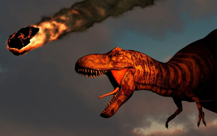 65 миллионов лет назад атмосфера Земли была загрязнена ртутью. Скорее всего, динозавры вымерли в результате фатальной череды случайных событий. Фото.
