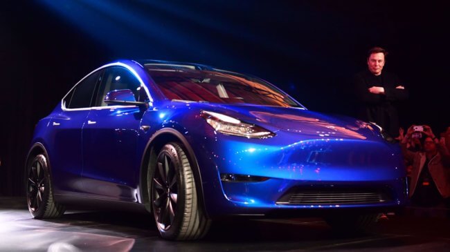 Tesla планирует наладить выпуск Model Y уже в 2020 году. Фото.