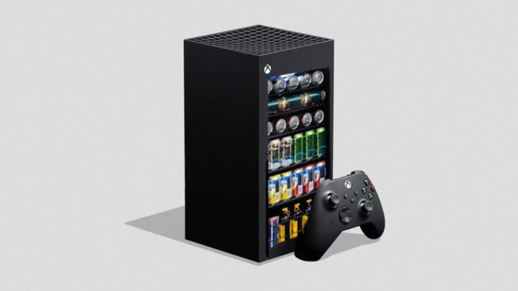 Новая игровая консоль Xbox Series X от Microsoft выйдет в 2020 году. А что покажет Sony? Действительно, очень похоже на холодильник. Фото.