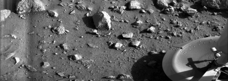 NASA показало новые панорамы Марса. Самая первая в истории человечества фотография, снятая с поверхности Марса. Фото.