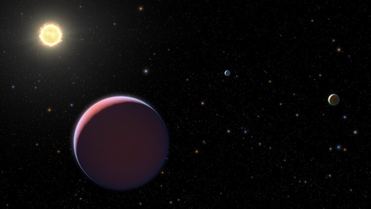 Найдены планеты, похожие на сладкую вату. В космосе найдены экзопланеты из “сладкой ваты”. Фото.
