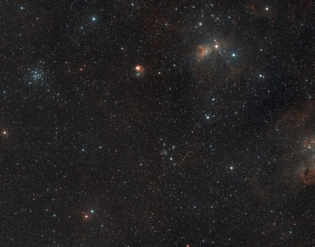 Ключевой элемент жизни обнаружен в межзвездном облаке рядом с новорожденной звездой. Фото.