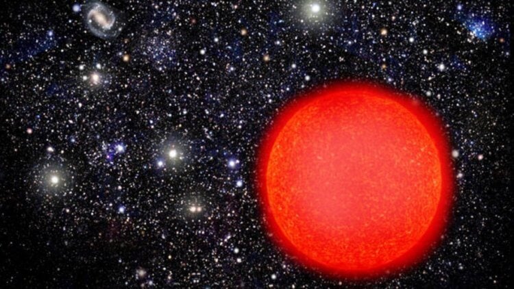Страшная тайна Бетельгейзе — гигантская звезда поглотила своего соседа. Красный сверхгигант Бетельгейзе в прошлом поглотила своего звездного соседа. Фото.