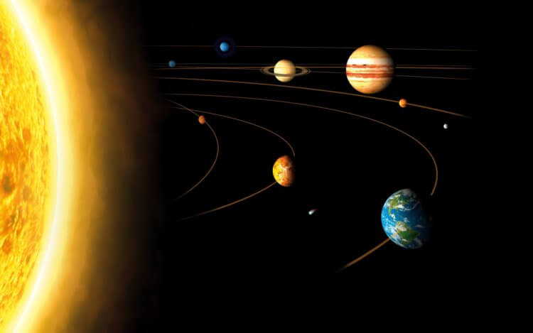Как определить свой знак зодиака в соответствии с наукой? Взаимодействия между планетами Солнечной системы могут приводить к изменению на них климатических условий. Фото.