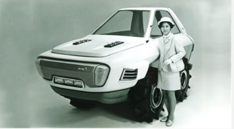 Беспилотный трактор с электрическим двигателем. Кажется, инженеры компании Kubota вдохновлялись прототипом представленного в 1970-году «Трактора мечты». Фото.