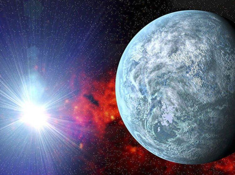 Климат на ближайшей к Земле экзопланете. Поверхность Проксимы Центавра может быть скрыта массивными облаками. Фото.