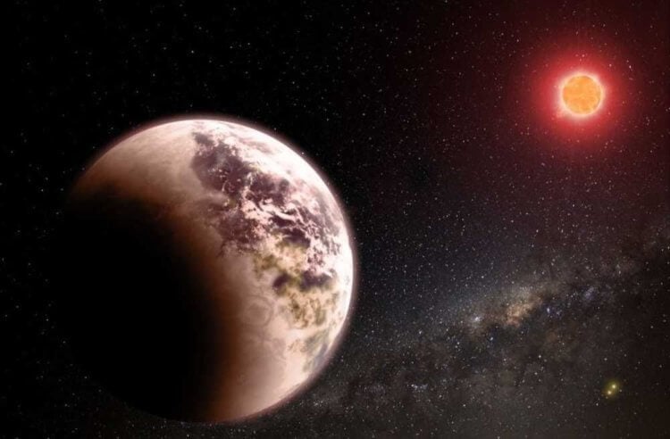 Климат на ближайшей к Земле экзопланете. Проксима Б — потенциальный кандидат на обнаружение инопланетной жизни. Фото.