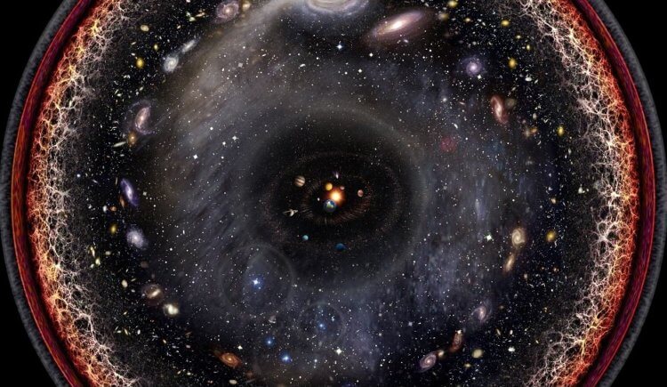 Почему Вселенная расширяется? Медленное расширение Вселенной можно объяснить и без участия темной энергии. Фото.