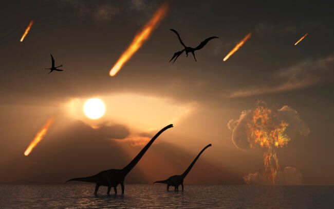 И все-таки динозавры вымерли из-за удара астероида Чиксулуб, выяснили ученые. Фото.
