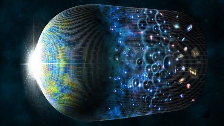 Новая теория может объяснить главный парадокс Вселенной. Несмотря на то, что законы физики указывают на замедление расширения Вселенной, в реальности все происходит в точности до наоборот. Фото.