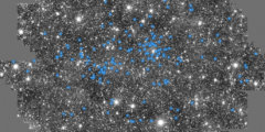 В старейших областях галактики обнаружены молодые звезды. Фото.