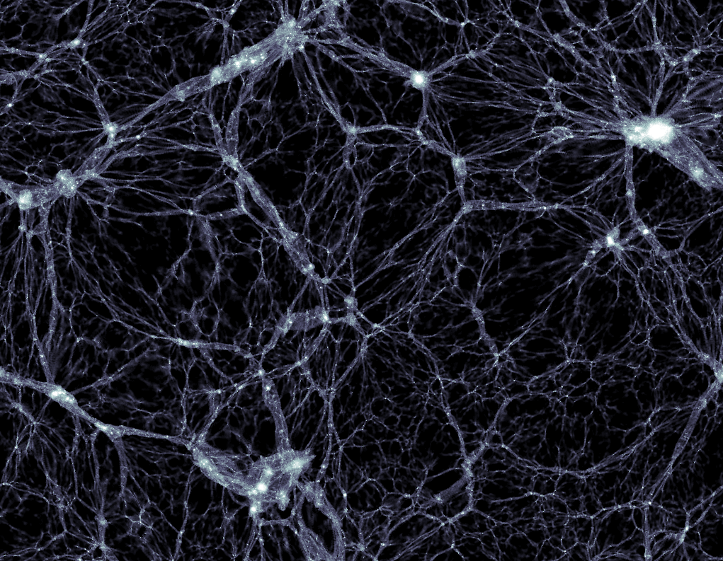 Вселенская паутина. Крупномасштабная структура вселенной. Космическая паутина. Фон космической паутины. Крупномасштабная структура вселенной.