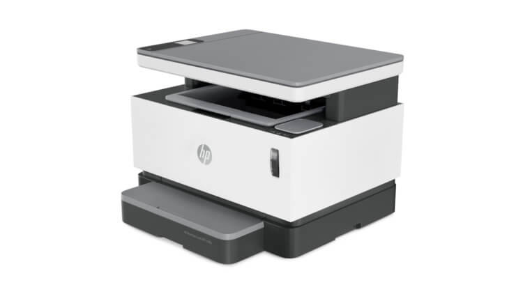 Принтер без картриджа — это вообще как? МФУ HP Neverstop Laser 1200a. Фото.