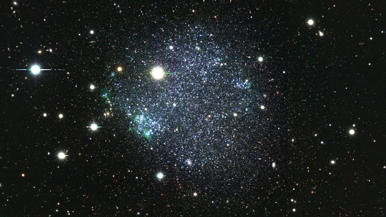 Местная Группа — часть космической паутины. Перед вами часть галактик Местной Группы. Местная Группа — часть космической паутины. Перед вами часть галактик Местной Группы. Фото.