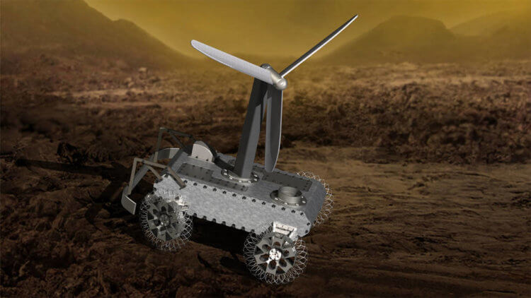Новый ровер NASA может быть сконструирован с вашей помощью. Концепт ровера, который может быть отправлен на Венеру уже в ближайшем будущем. Фото.