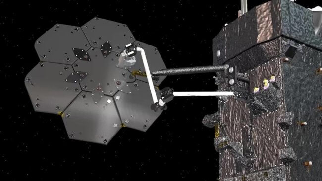 NASA займется сборкой космических аппаратов прямо на орбите Земли. Фото.