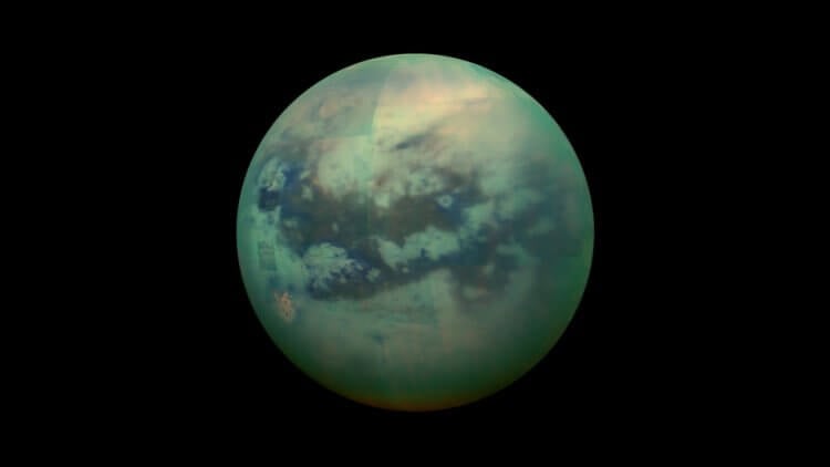 Есть ли жизнь на Титане? Скорее всего, органической жизни на Титане не существует. Фото.