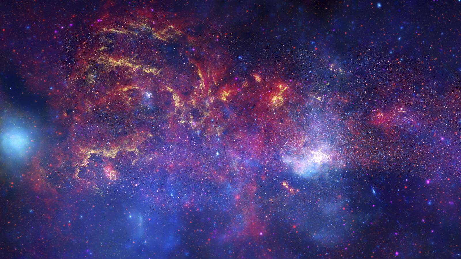 Когда родилась Вселенная. Вселенная, которую мы в настоящее время видим, состоит из скоплений газа и пыли, звезд, черных дыр и галактик. Фото.