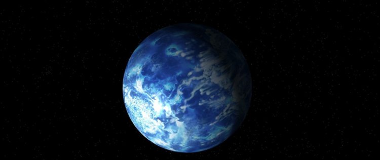 Может ли жизнь возникнуть на суперземле? Планета К2-18b может оказаться полностью водным миром. Фото.