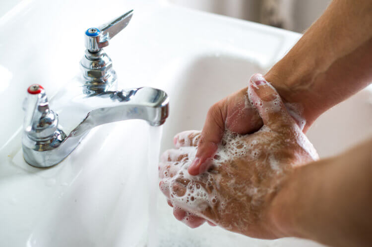 Как помыть руки, чтобы на них не осталось опасных бактерий? Хороший антисептик можно сделать самостоятельно. Фото.