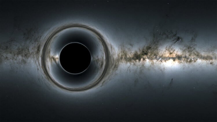По ту сторону черной дыры. Черные дыры — одни из самых загадочных объектов во вселенной. Фото.