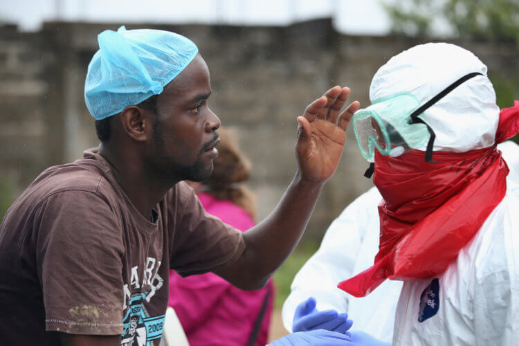 Лихорадка Эбола. Лихорадка Эбола до сих пор считается едва ли не мистификацией. Фото.