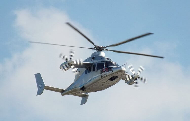 Самый быстрый вертолет в мире. Самый быстрый вертолет Eurocopter X3. Фото.