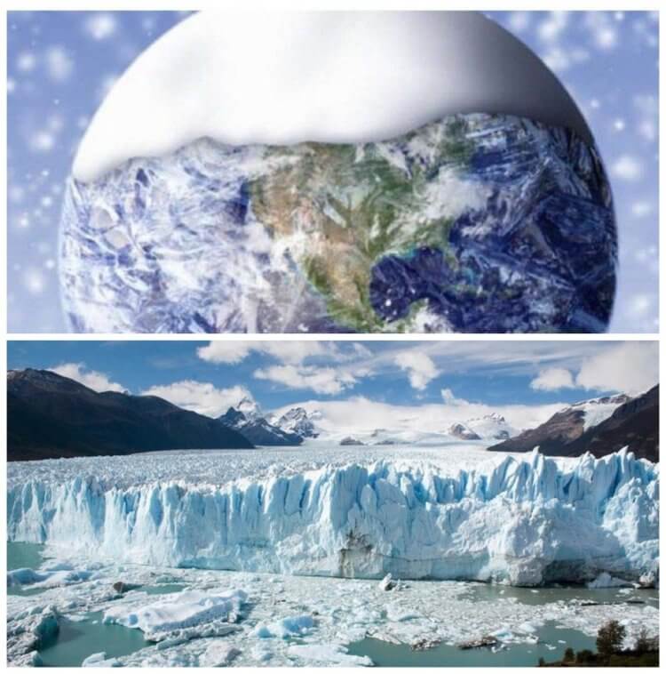 Можно ли отсрочить ледниковый период. Было время, когда Земля была покрыта льдом чуть ли не полностью. Фото.