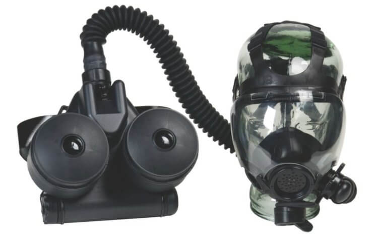 1. Powered Air-Purifying Respirator. Самый надежный респиратор выглядит так. Фото.
