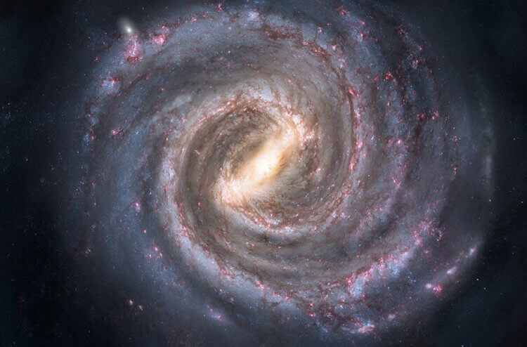 Тайны Млечного Пути. Галактика Млечный Путь – лишь одна из многих галактик, населяющих Вселенную. Фото.