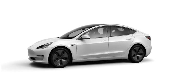 В чём различия между Tesla Model Y и Model 3. Tesla Model 3. Фото.