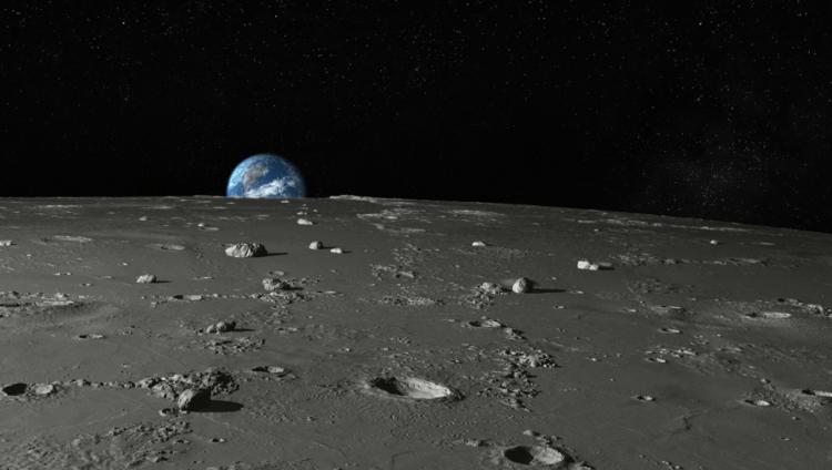 Обнаружены останки древней планеты. Останки древней планеты могут скрываться прямо под поверхностью Луны. Фото.