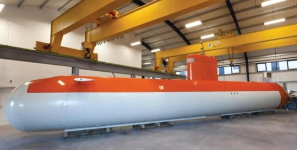 Подводная лодка Mobile Under Sea Test Laboratory. Фото.