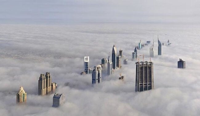 Сколько этажей в самом высоком здании в мире. Фото.