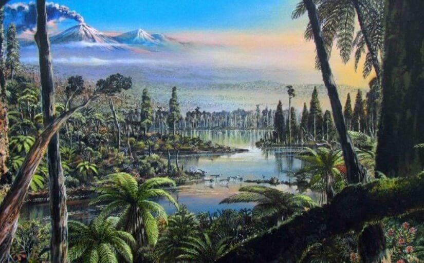 Как выглядела холодная Антарктида 90 миллионов лет назад? В представлении художников, 90 миллионов лет назад Антарктида выглядела примерно так. Фото.