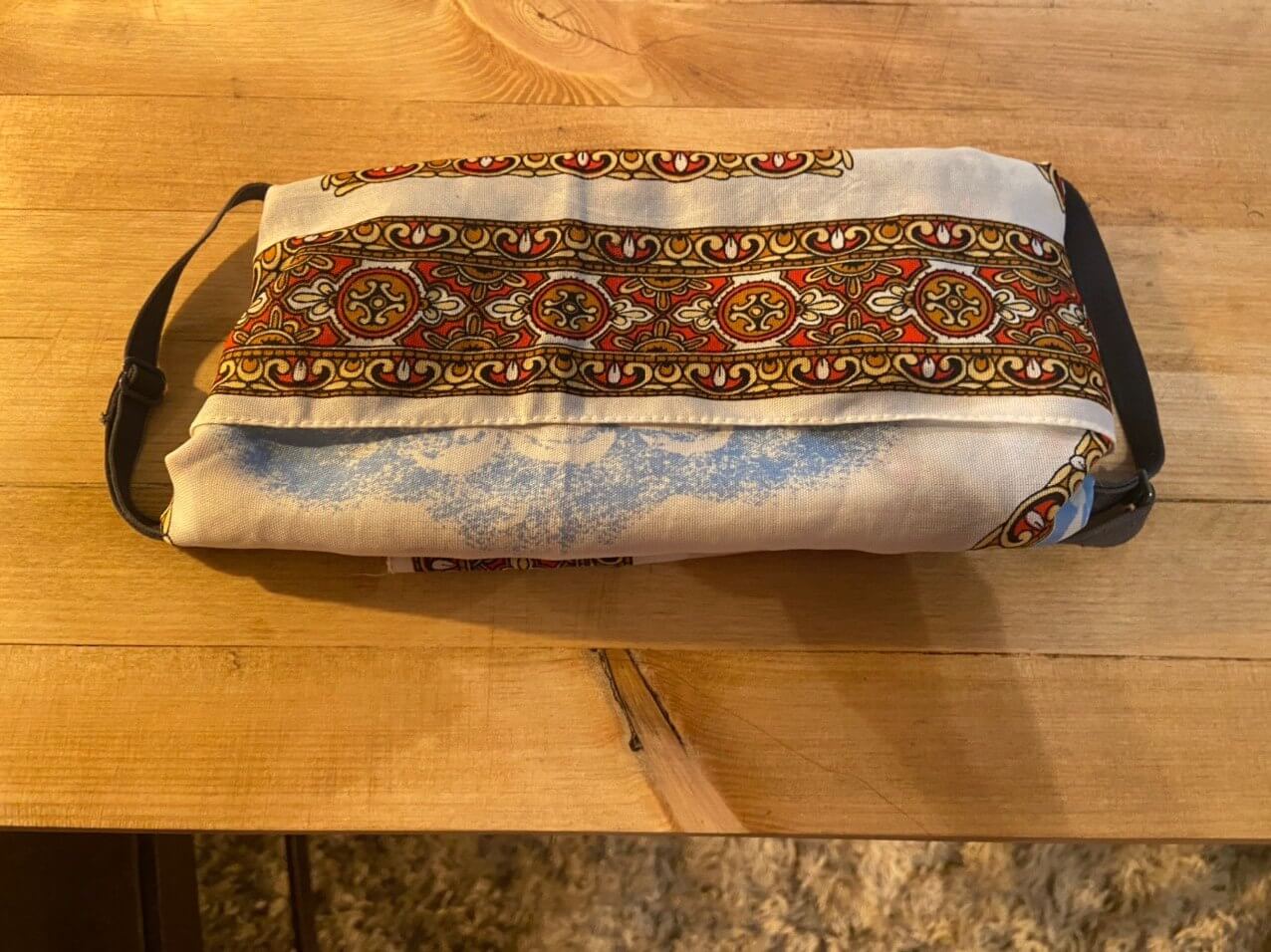 Вуаля! Маска готова. Фото.