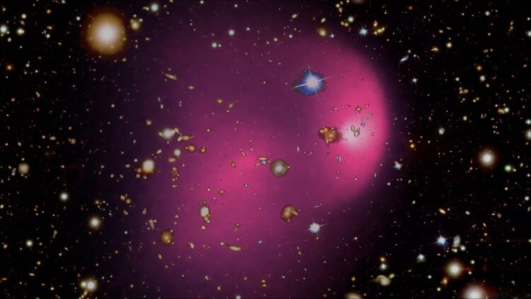 Галактики и темная материя. Кто знает, может быть и на этот раз ученые ошиблись. Фото.