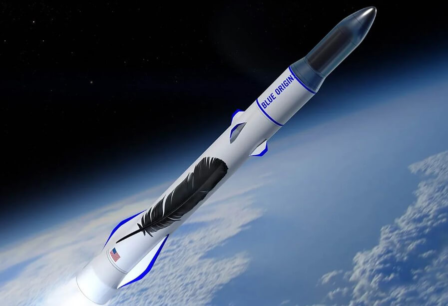 Космический туризм. New Glenn — ракета компании Blue Origin, разрабатываемая с 2012 года. По размерам она будет больше туристической New Shepard, но ее главной задачей будет доставка спутников на орбиту Земли. Космический туризм. New Glenn — ракета компании Blue Origin, разрабатываемая с 2012 года. По размерам она будет больше туристической New Shepard, но ее главной задачей будет доставка спутников на орбиту Земли. Фото.