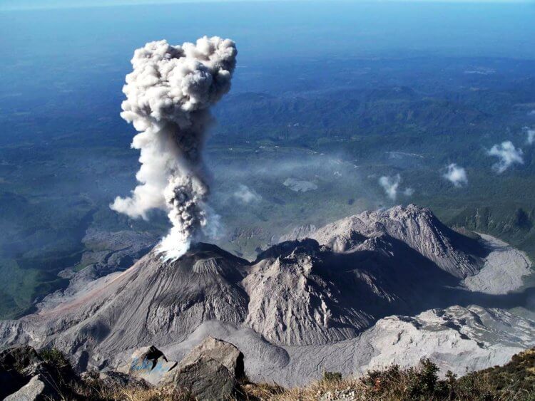 Санта-Мария, Гватемала. Вулкан Санта-Мария в Гватемале собственной персоной. Фото.