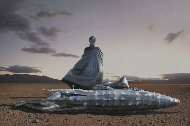 Иногда сны бывают очень странными и даже страшными. Фото.