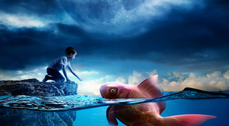 Только к трем годам дети начинают видеть осознанные сны. Фото.