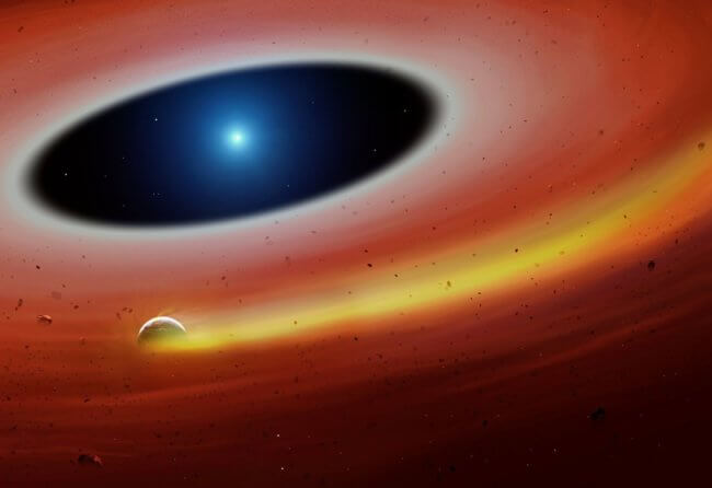 Астрономам удалось увидеть гибель другой звёздной системы. Фото.